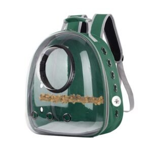 Pet bag Starling Parrot Outing Portable Bag Multifunctional - Green