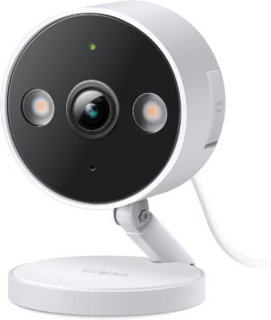 Tapo 2K+ Indoor/Outdoor Wired Security Camera, Baby Monitoring, C120