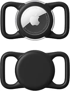 Waterproof AirTag Holder for Dog Collar, Soft Slide-On Dog AirTag Holder