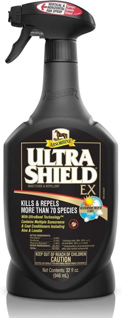 Absorbine UltraShield EX Insecticide & Repellent, 32 fl oz Sprayer