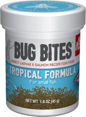 Fluval Bug Bites Tropical Fish Food, 1.6 oz.