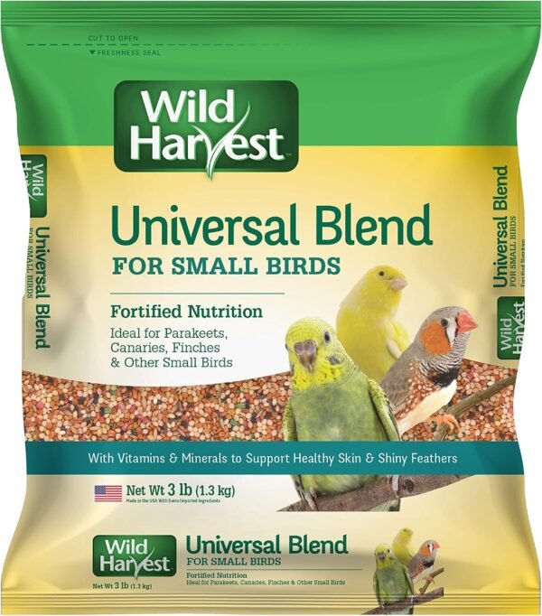 Wild Harvest Universal Blend Small Bird Food, 3 lbs