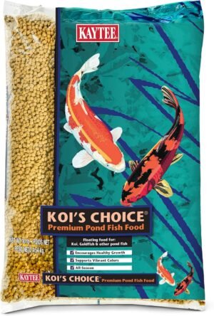 Kaytee Koi's Choice Floating Fish Food for Koi, Goldfish & Pond Fish