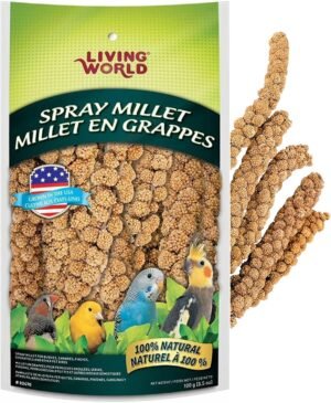 Living World - Millet Spray for Birds, 3.5 Oz