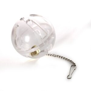 Pet Birds Toy Food Container Foraging Ball Foraging Toy Parrot Foraging Device Feeding Toy Parrot Toys - Ball Chain, 1PCS