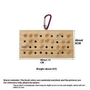 Parrot Toys Training Decompression Hanging Solid Wood Keyboard Toy - Bagged Simulation Keyboard Toy