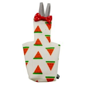For Birds Parrot Bird Clothes Shit Pocket - M, Watermelon